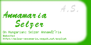 annamaria selzer business card